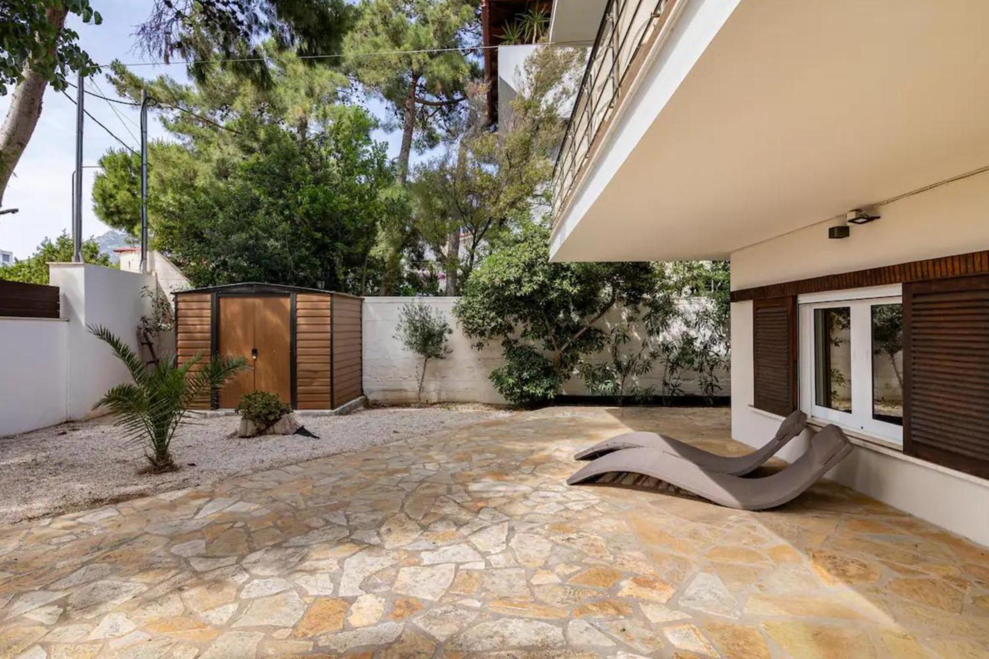 Rafia Loft Loutraki, Garden & Pool Table - Beach Exteriér fotografie
