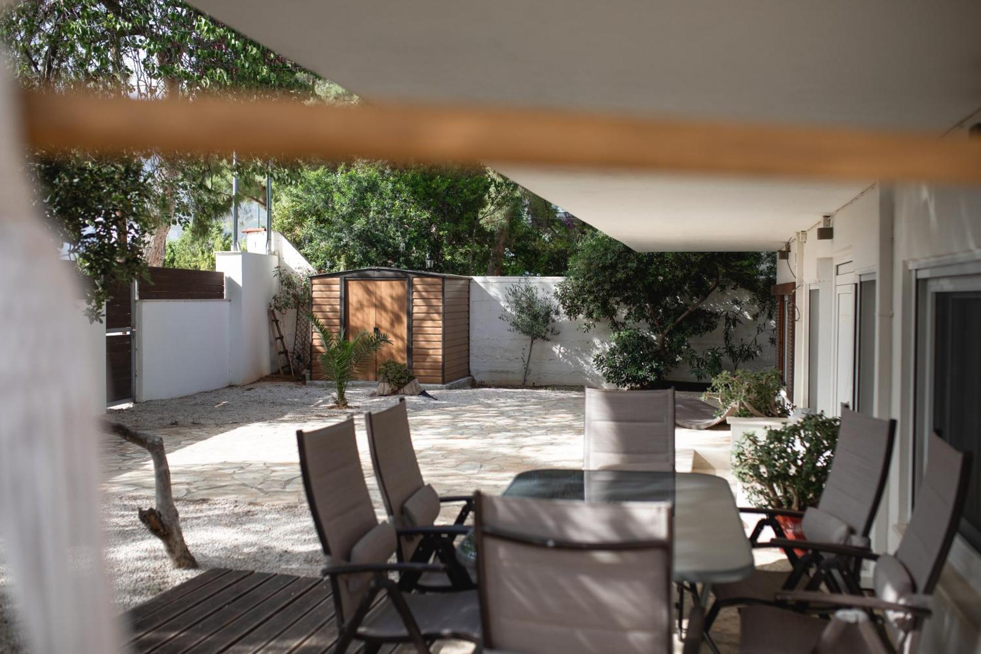 Rafia Loft Loutraki, Garden & Pool Table - Beach Exteriér fotografie